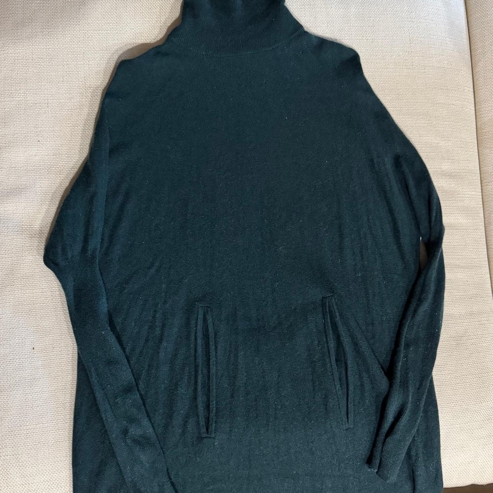 Garnet Hill Forest Green Sweater